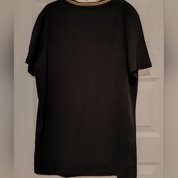 M👕Jack & Jones Black & Cream Short Sleeve 2 T-shirts Tees Unisex - Picture 5 of 12